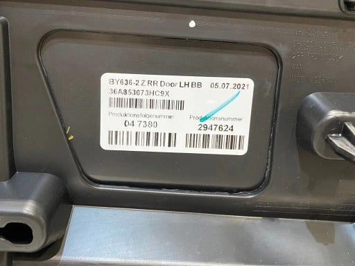 BENTLEY BENTAYGA DOOR STRIP