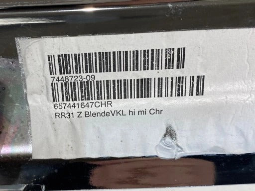 ROLLS ROYCE CULLINAN BUMPER STRIP