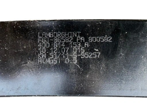 LAMBORGHINI GALLARDO REAR BEAM FRAME REINFORCEMENT