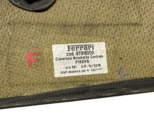 FERRARI F12 TDF CARBON DASHBOARD COVER COCKPIT PANEL