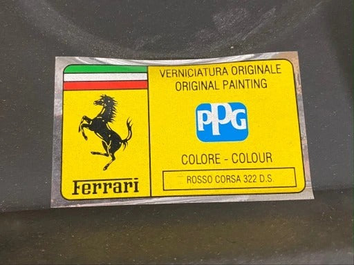 FERRARI F430 FRONT HOOD FLAP FRONT BONNET