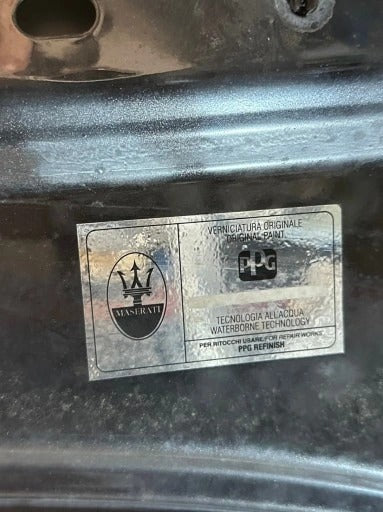 MASERATI QUATTROPORTE M139 FRONT BONNET