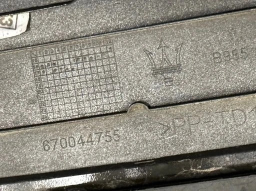 MASERATI LEVANTE REAR BUMPER DIFFUSER SPOILER