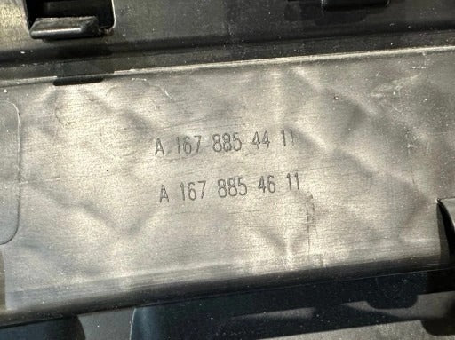 MERCEDES AMG GLS 63 REAR BUMPER DIFFUSER