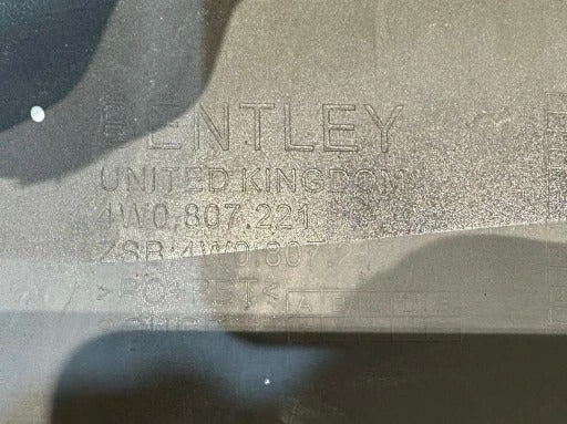 BENTLEY FLYING SPUR BUMPER